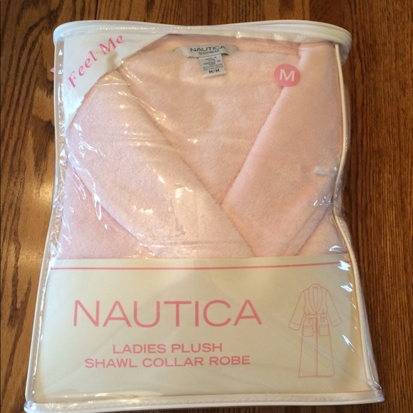 Nautica Other - 🌹NWT Náutica Robe - Pink Shawl Collar Calf Length